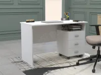 Basic konténeres íróasztal 2 BL 1